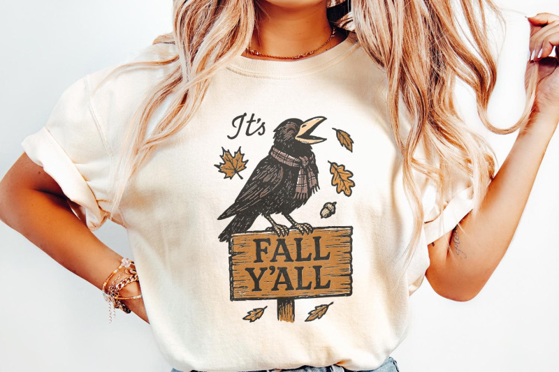 its-fall-yall-png-autumn-crow-design-pumpkin-spice-shirt-rustic-fal
