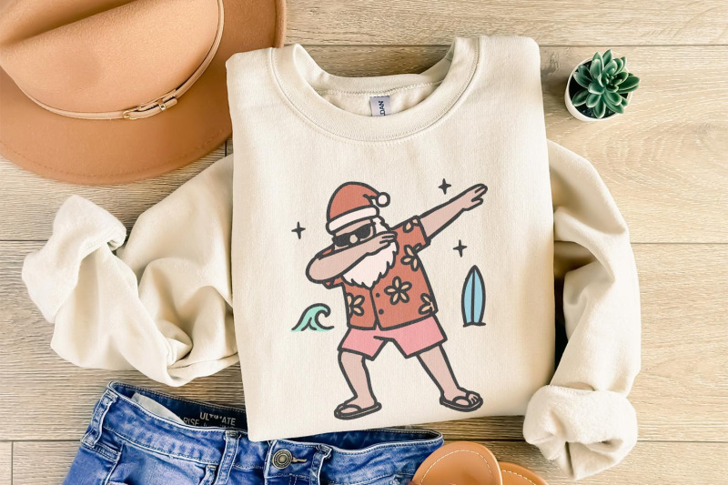 dabbing-santa-png-funny-christmas-shirt-tropical-holiday-santa-surf