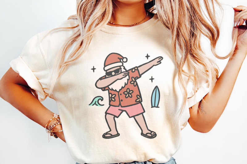 dabbing-santa-png-funny-christmas-shirt-tropical-holiday-santa-surf