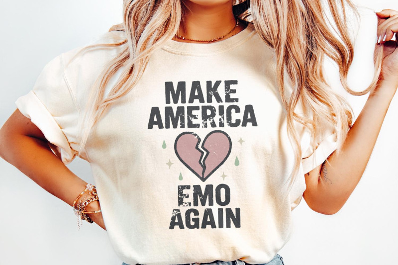 make-america-emo-again-png-broken-heart-digital-download-sad-aesthet