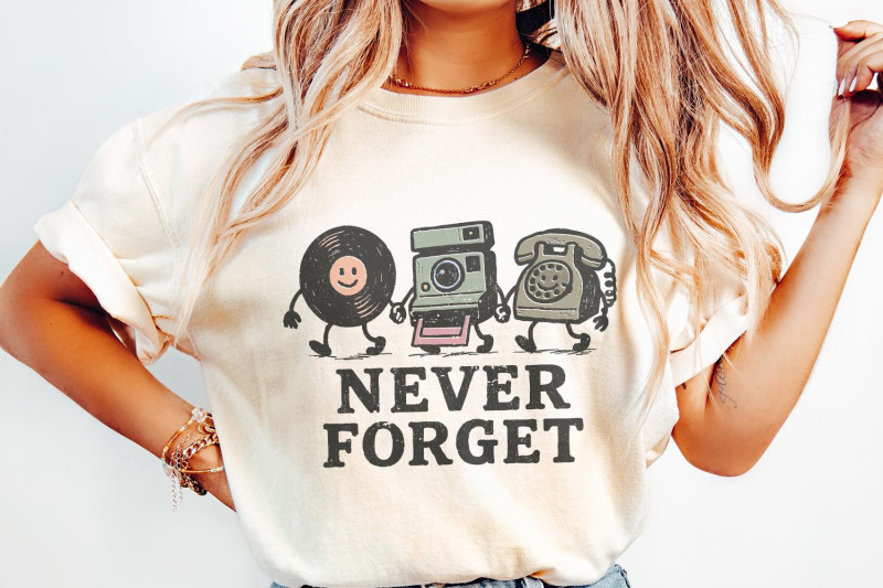 never-forget-png-retro-vinyl-camera-phone-printable-nostalgic-90s-di
