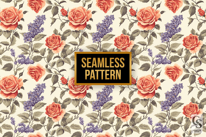 lavender-and-roses-seamless-floral-pattern