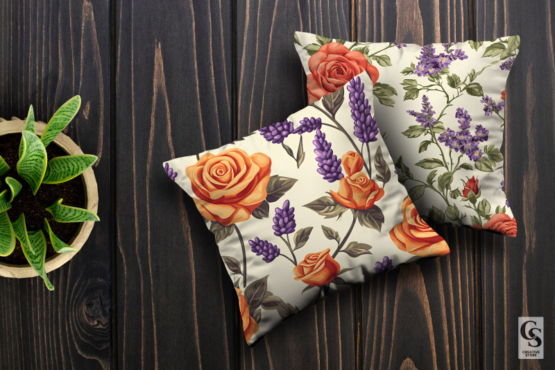 lavender-and-roses-seamless-floral-pattern