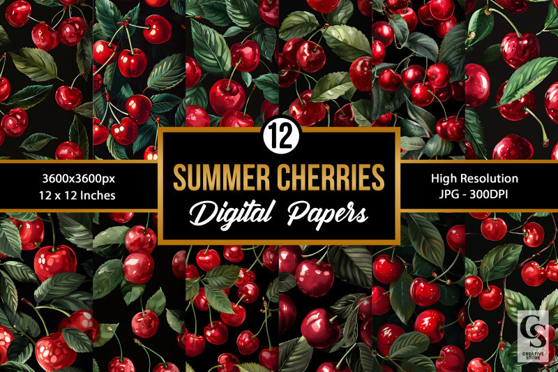 summer-sweet-cherries-seamless-pattern