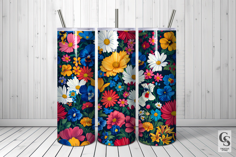 vibrant-wildflowers-seamless-patterns