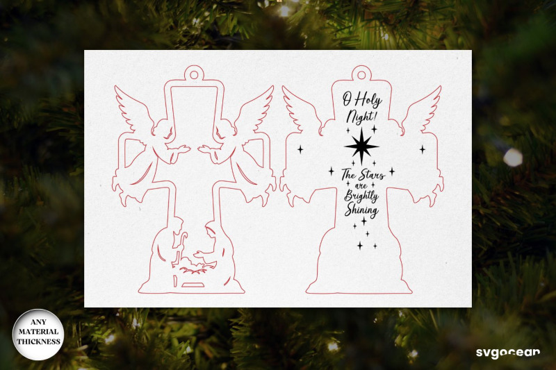 nativity-cross-ornaments-laser-cut