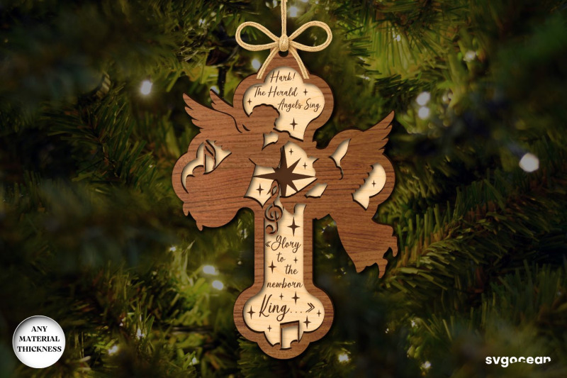 nativity-cross-ornaments-laser-cut