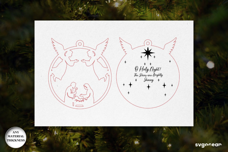 round-nativity-ornaments-laser-cut