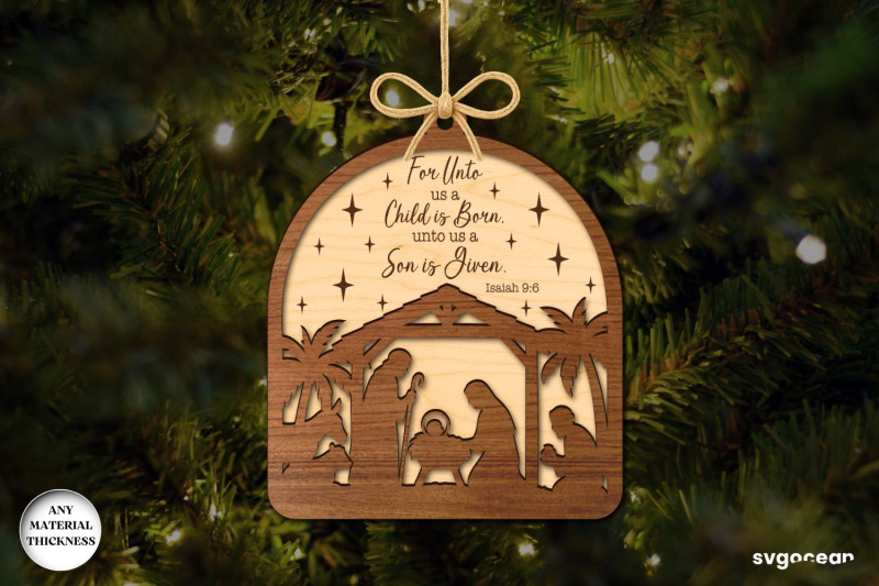 religious-nativity-ornaments-laser-cut