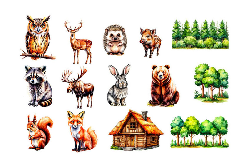 fall-woodland-animals-clipart-png-animals-fall-woodland