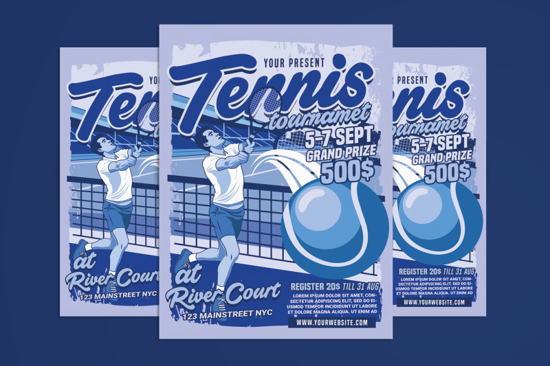 tennis-tournament-retro-style-flyer