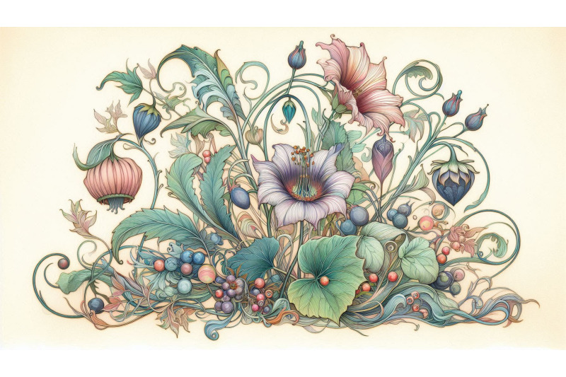 art-nouveau-botanical-illustration
