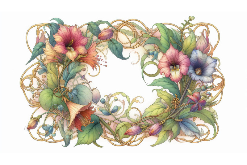 art-nouveau-botanical-illustration