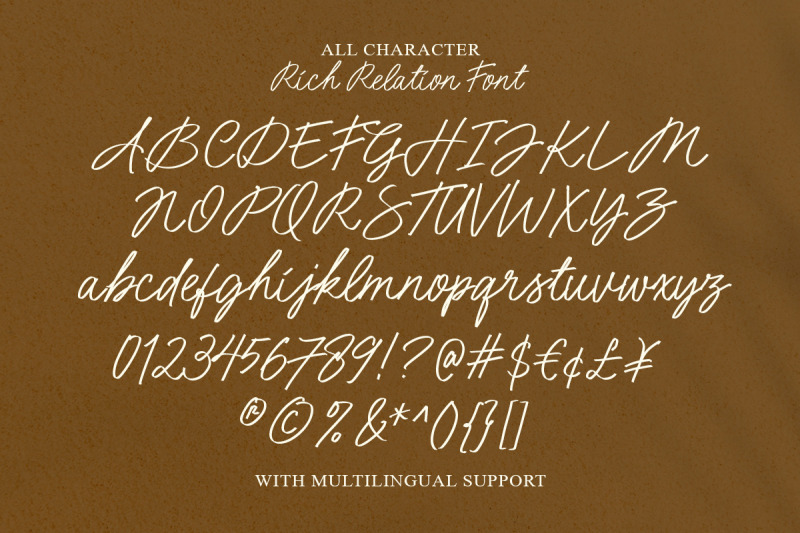 rich-relation-handwritten-script
