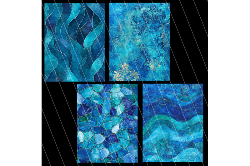 blue-batik-printable-papers-for-crafting
