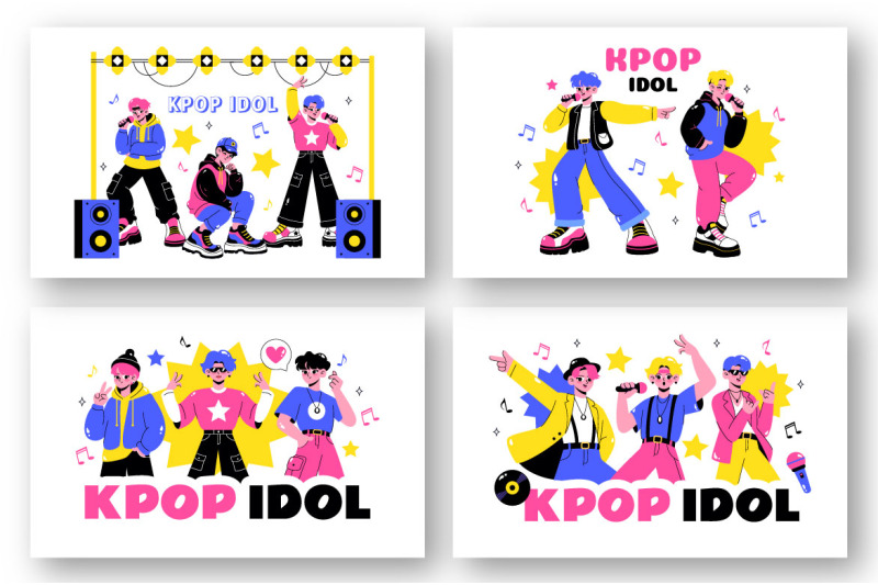 10-k-pop-idol-trend-illustration