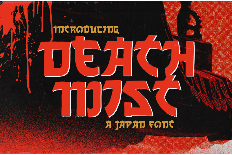death-mist-japanese-horror-font