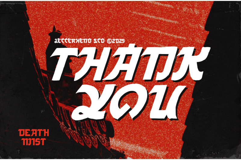 death-mist-japanese-horror-font