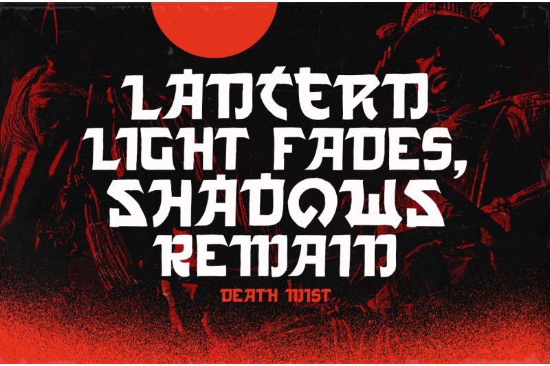 death-mist-japanese-horror-font