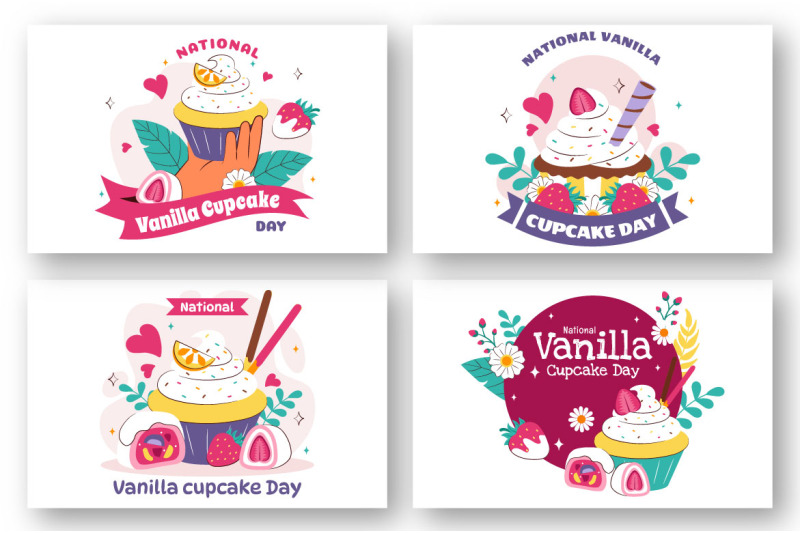 10-national-vanilla-cupcake-day-illustration