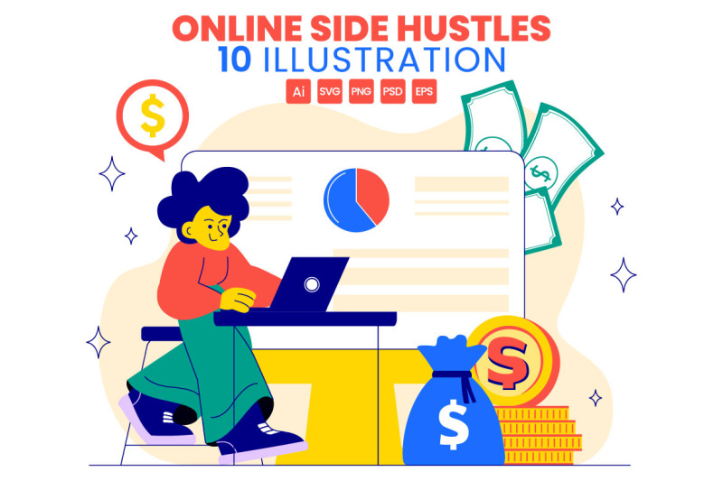 10-online-side-hustles-illustration