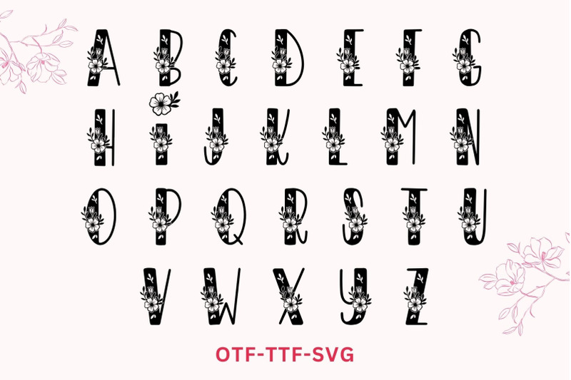 floria-floral-decorative-font