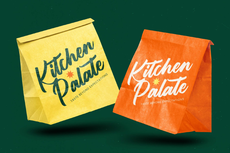 hunting-gather-bold-handwritten-font