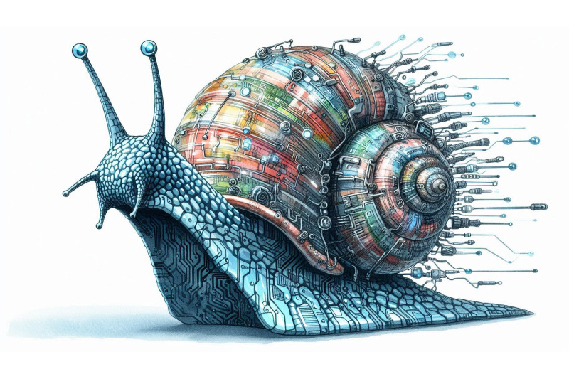 cyber-shell-mechanical-snail