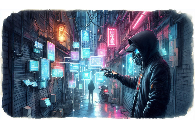 cyberpunk-hacker-with-neon-interface