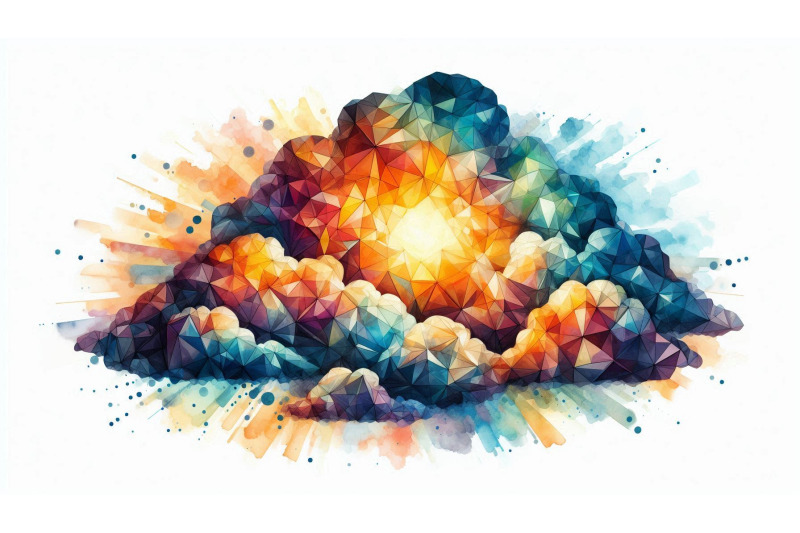 digital-triangle-clouds