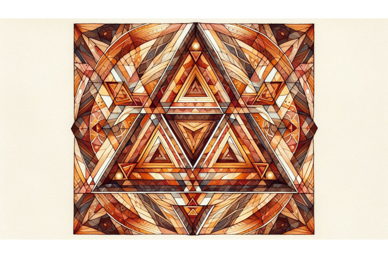 earthy-triangle-mosaic