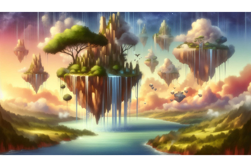 floating-islands-surreal-dream