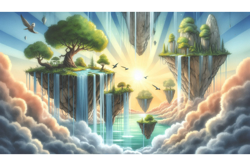 floating-islands-surreal-dream