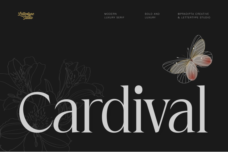 cardival-modern-luxury-bold-serif-font