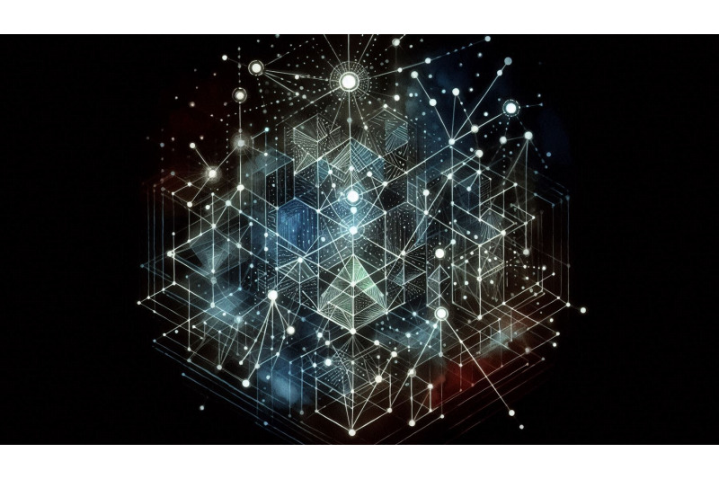 futuristic-glowing-grid