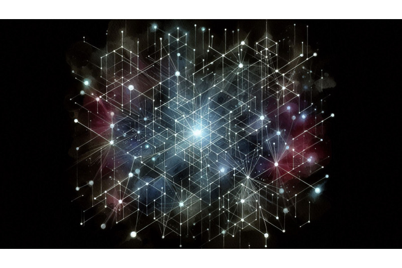 futuristic-glowing-grid
