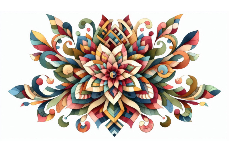 geometric-floral-fusion