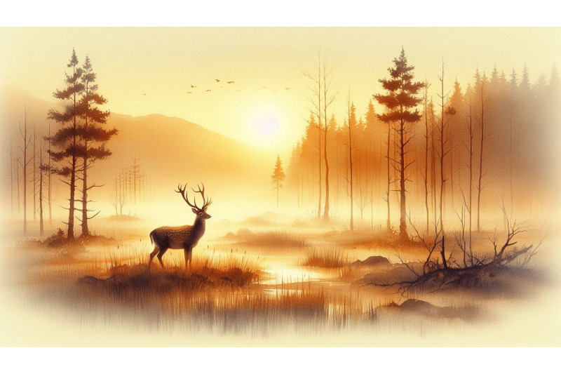 golden-light-foggy-marsh