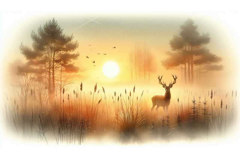 golden-light-foggy-marsh
