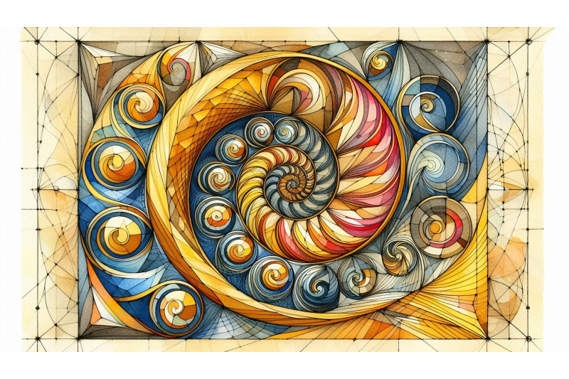 golden-spiral-pattern