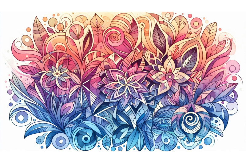 gradient-garden-shapes