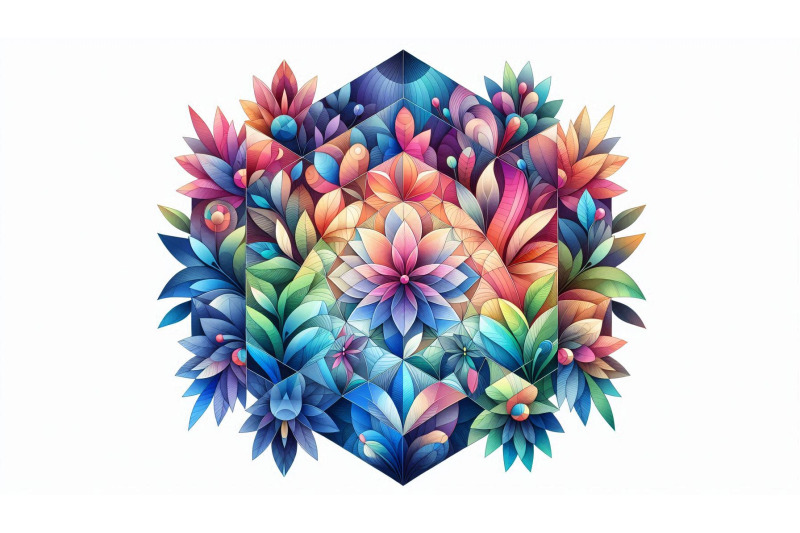 gradient-garden-shapes
