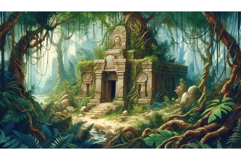 lost-jungle-temple-discovery-scene