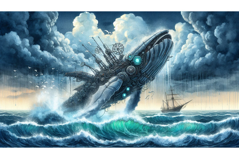 mechanical-whale-in-ocean-storm