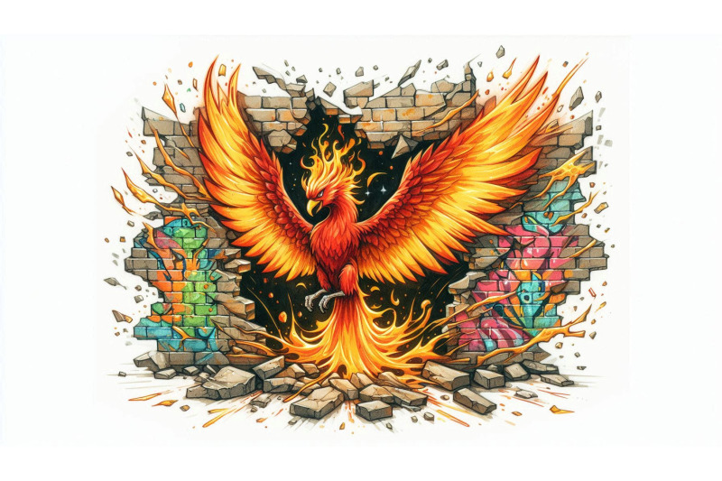 phoenix-breaks-graffiti-wall