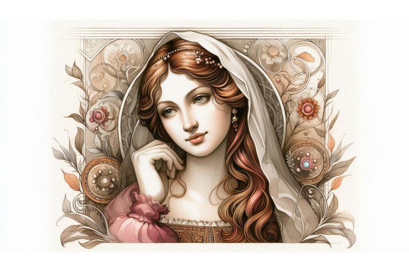 renaissance-style-woman-portrait