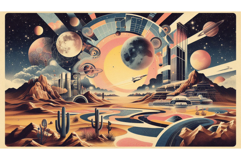 retro-scifi-collage-aesthetic