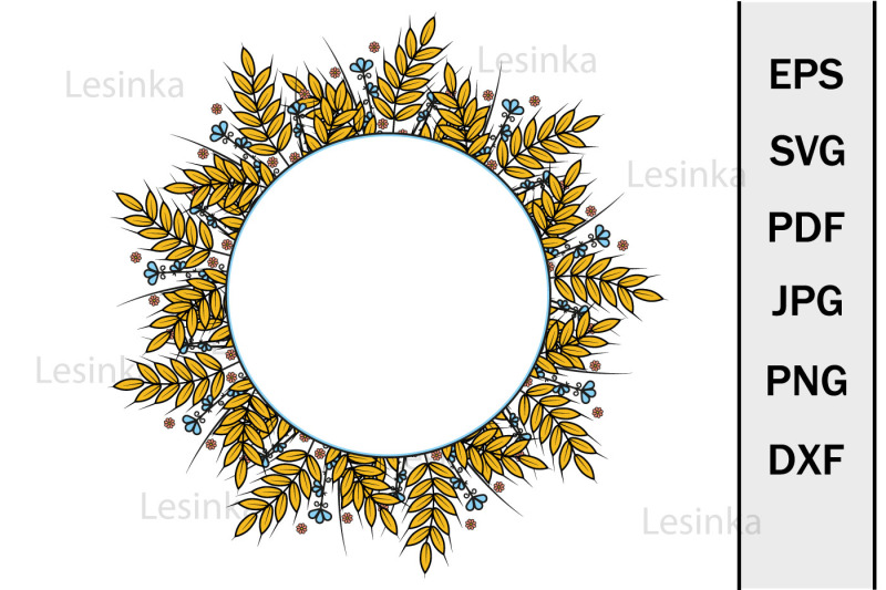 cute-border-frame-made-of-wheat-ears-clipart-svg