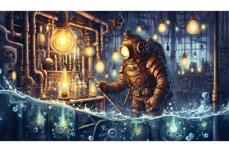 steampunk-diver-deep-sea-lab