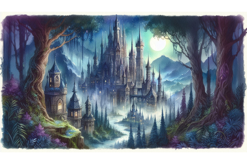 twilight-fantasy-elven-city